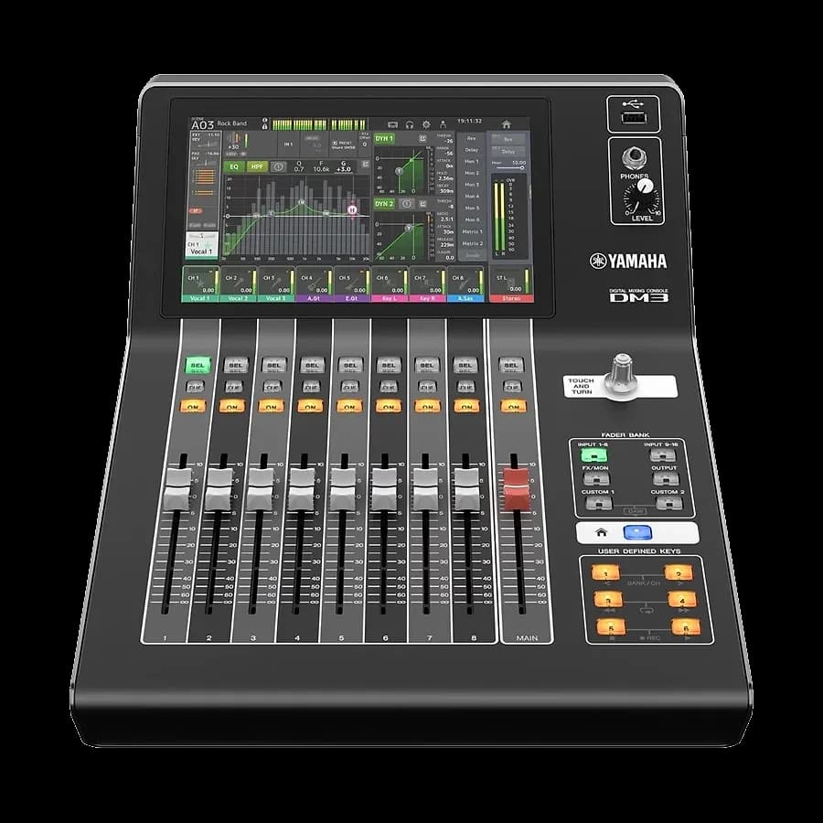 DM3 CONSOLA DIGITAL CON DANTE