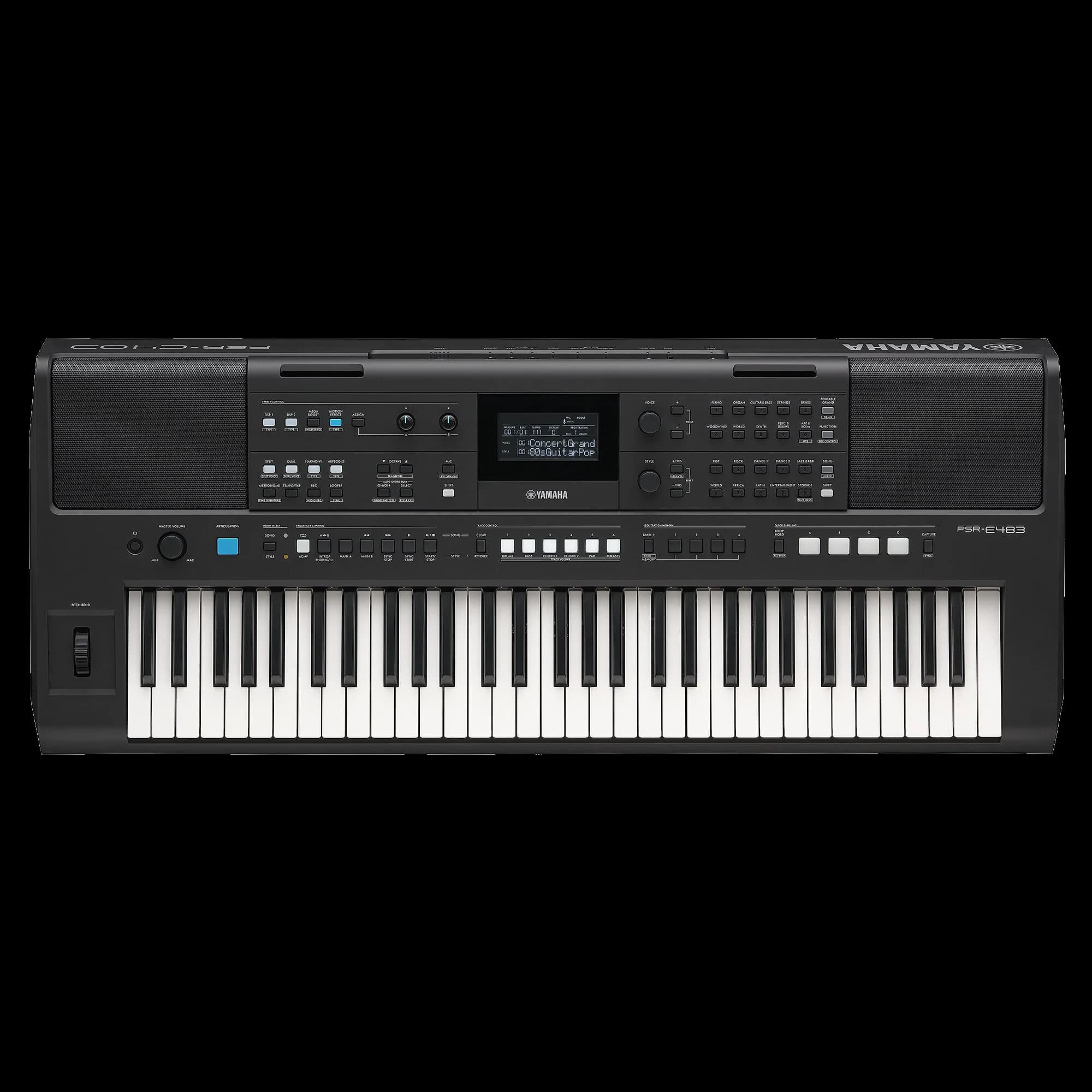 PSR-E483 TECLADO ELECTRÓNICO YAMAHA