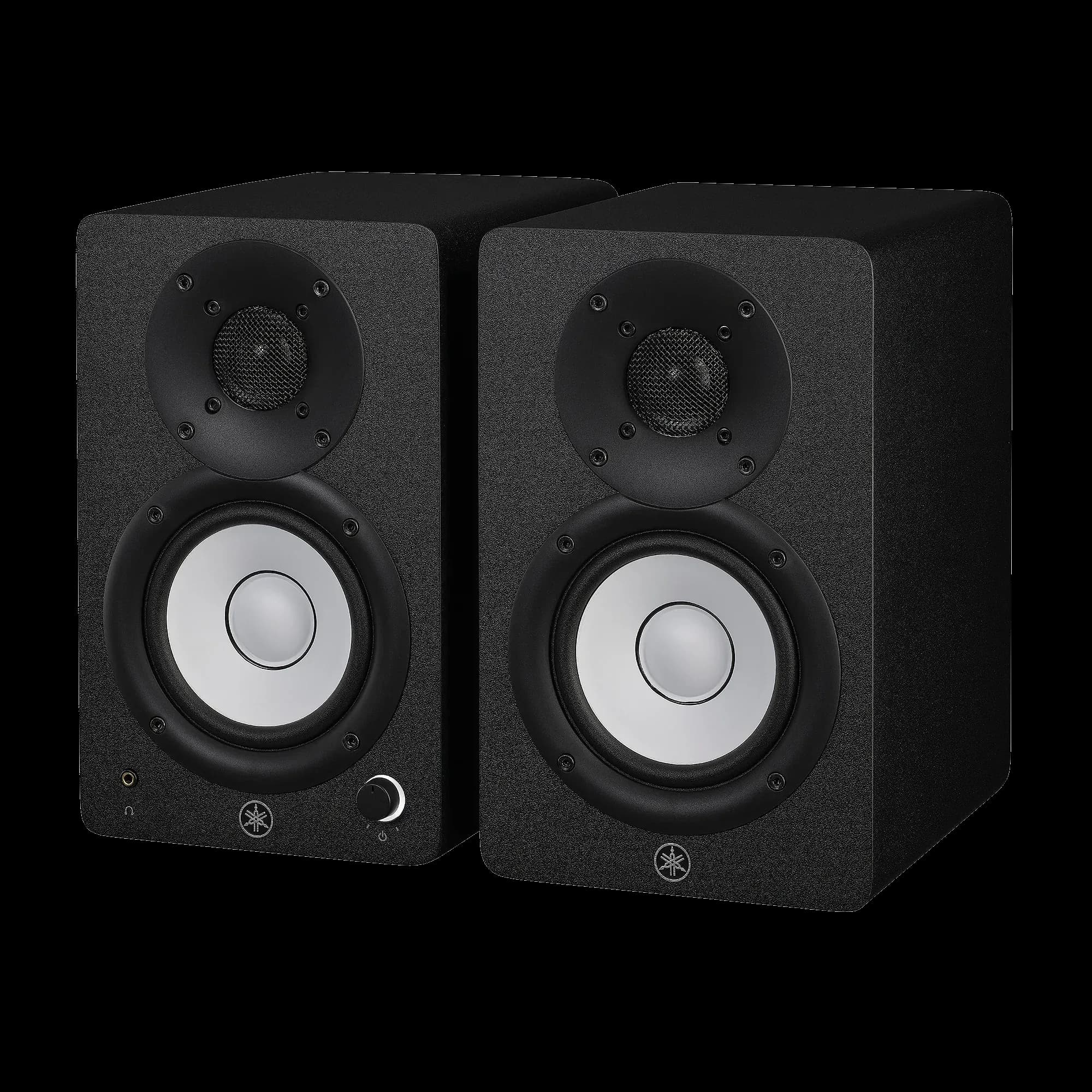 HS4B JUEGO DE PARLANTES MONITOR AUTOAMPLIFICADOS NEGROS
