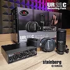 UR22C INTERFAZ DE AUDIO JGO X 3 STEINBERG