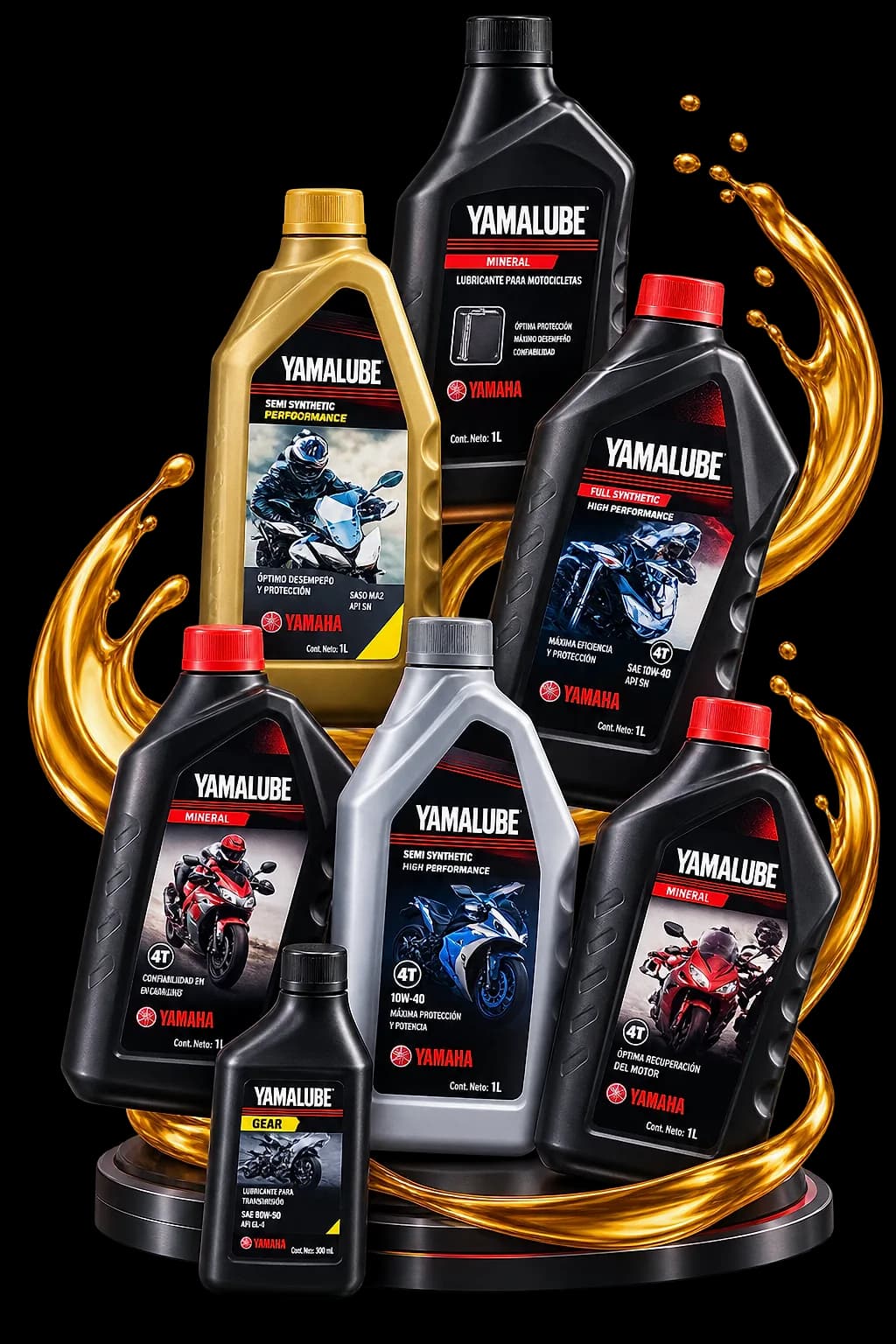 Línea de aceites Yamalube