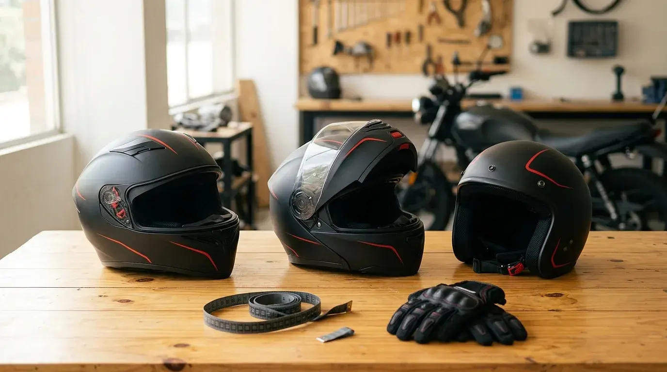 Cómo elegir un casco para moto: certificación, talla y tipos
