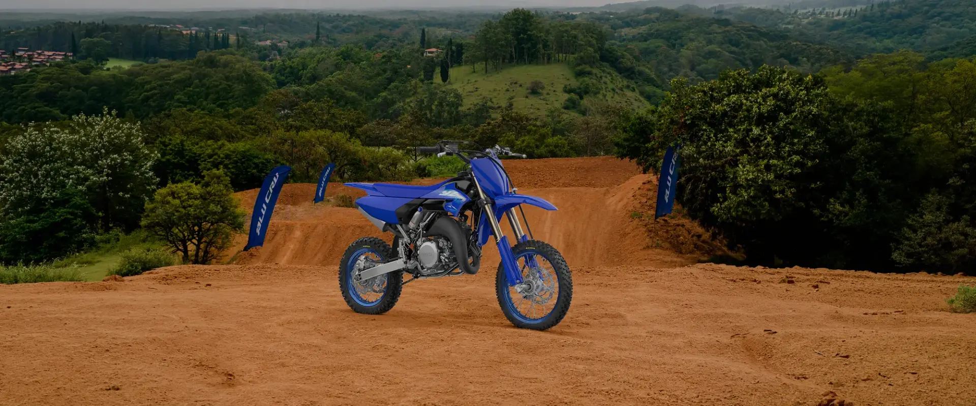 Motocicleta lista para la aventura