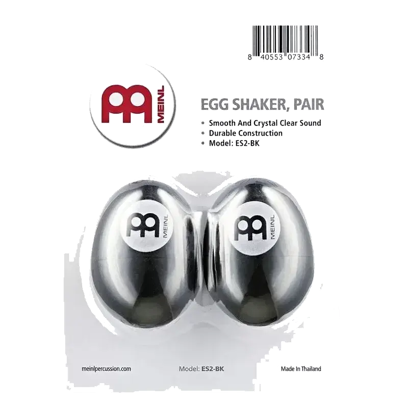 ES2-BK HUEVOS SHAKER / NEGROS MEINL