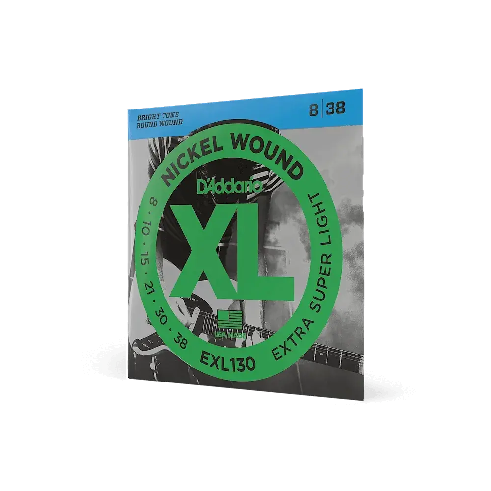 EXL130 ENCORDADO GUITARRA E. EXTRA-SUPER LIGHT .008-.038