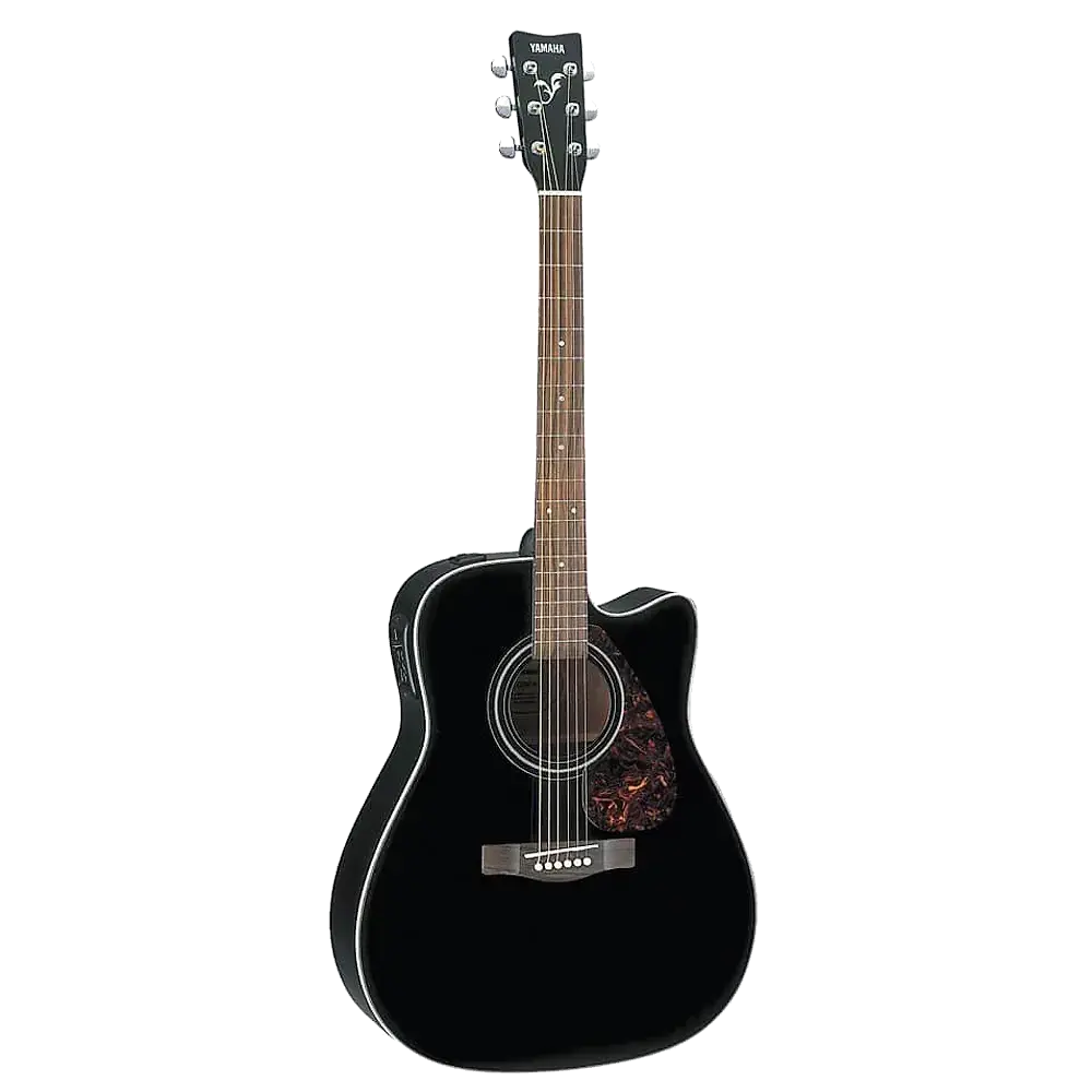 FX370 GUITARRA ELECTROACÚSTICA FOLK NEGRA