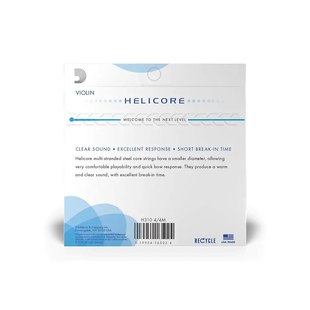 H310 ENCORDADO PARA VIOLÍN 4/4M HELICORE — foto 2