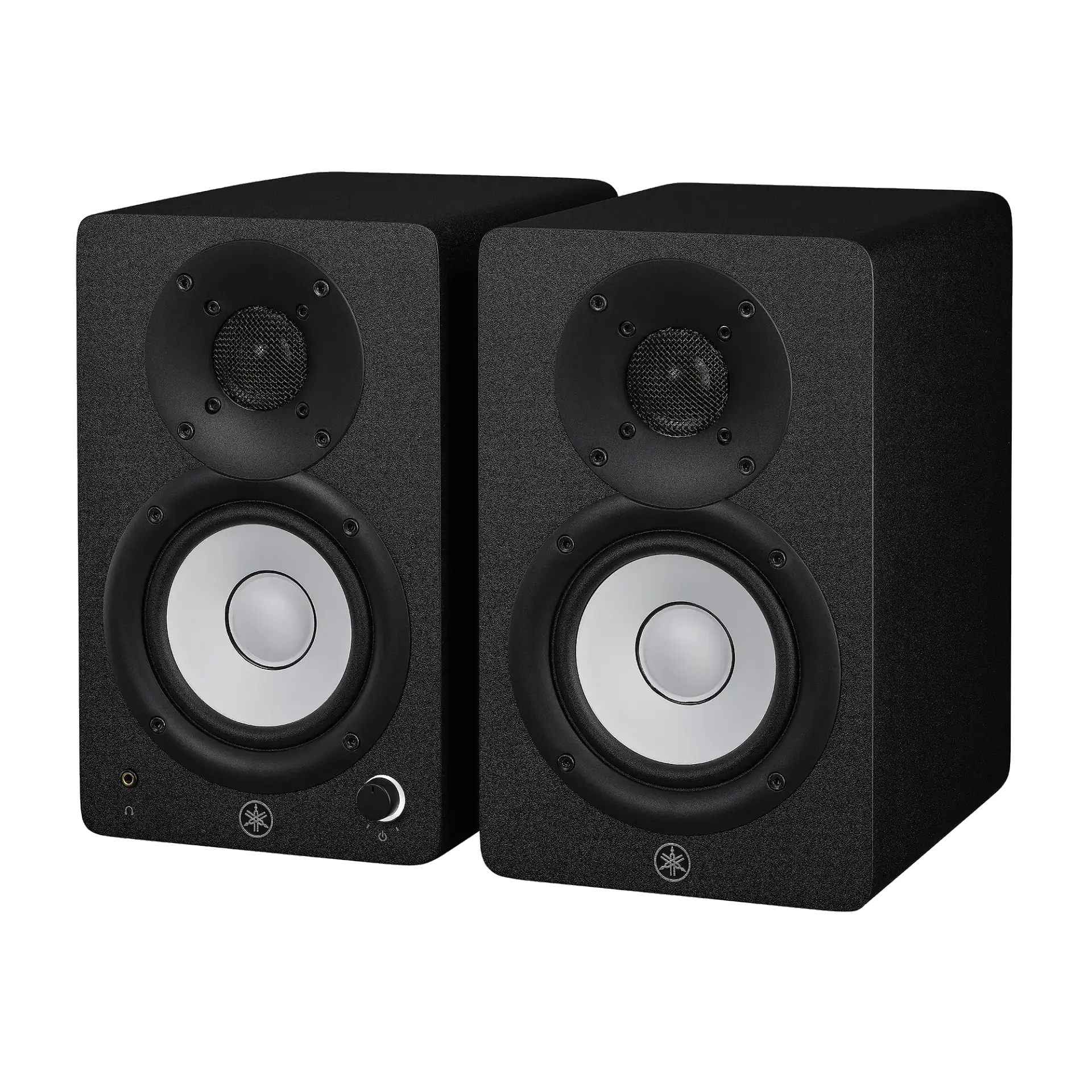 HS4B JUEGO DE PARLANTES MONITOR AUTOAMPLIFICADOS NEGROS