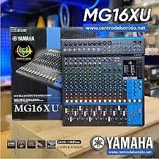 MG16XU MEZCLADORA ANALOGA DE 16 CH./EFEC/USB