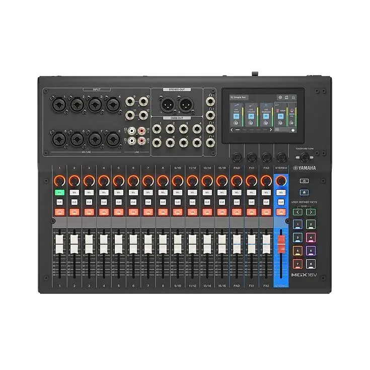 MGX12V MEZCLADORA DIGITAL 12 CH NEGRO — foto 2