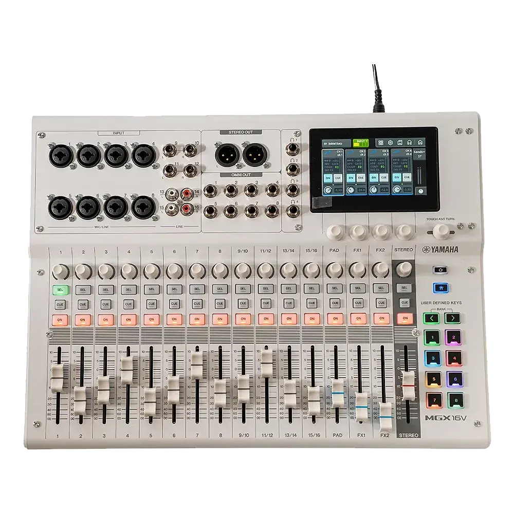 MGX16 MEZCLADORA DIGITAL 16 CH BLANCO — foto 3