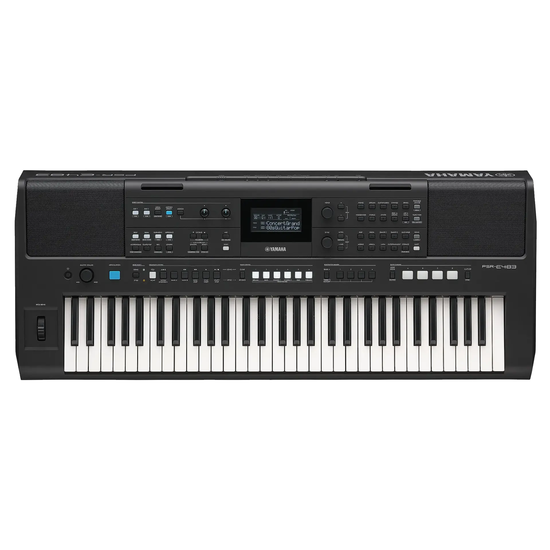 PSR-E483 TECLADO ELECTRÓNICO YAMAHA